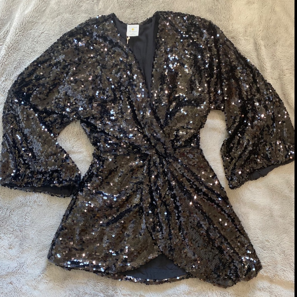 VICI black sequin dress